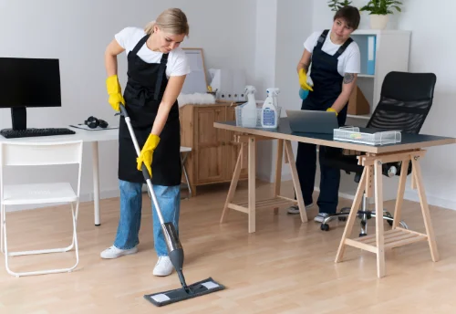 Nettoyage de bureau professionnel à Fleury-la-Vallée